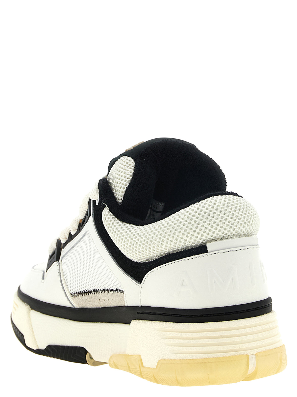 Amiri Weiße Kalbsleder Chunky Sneaker