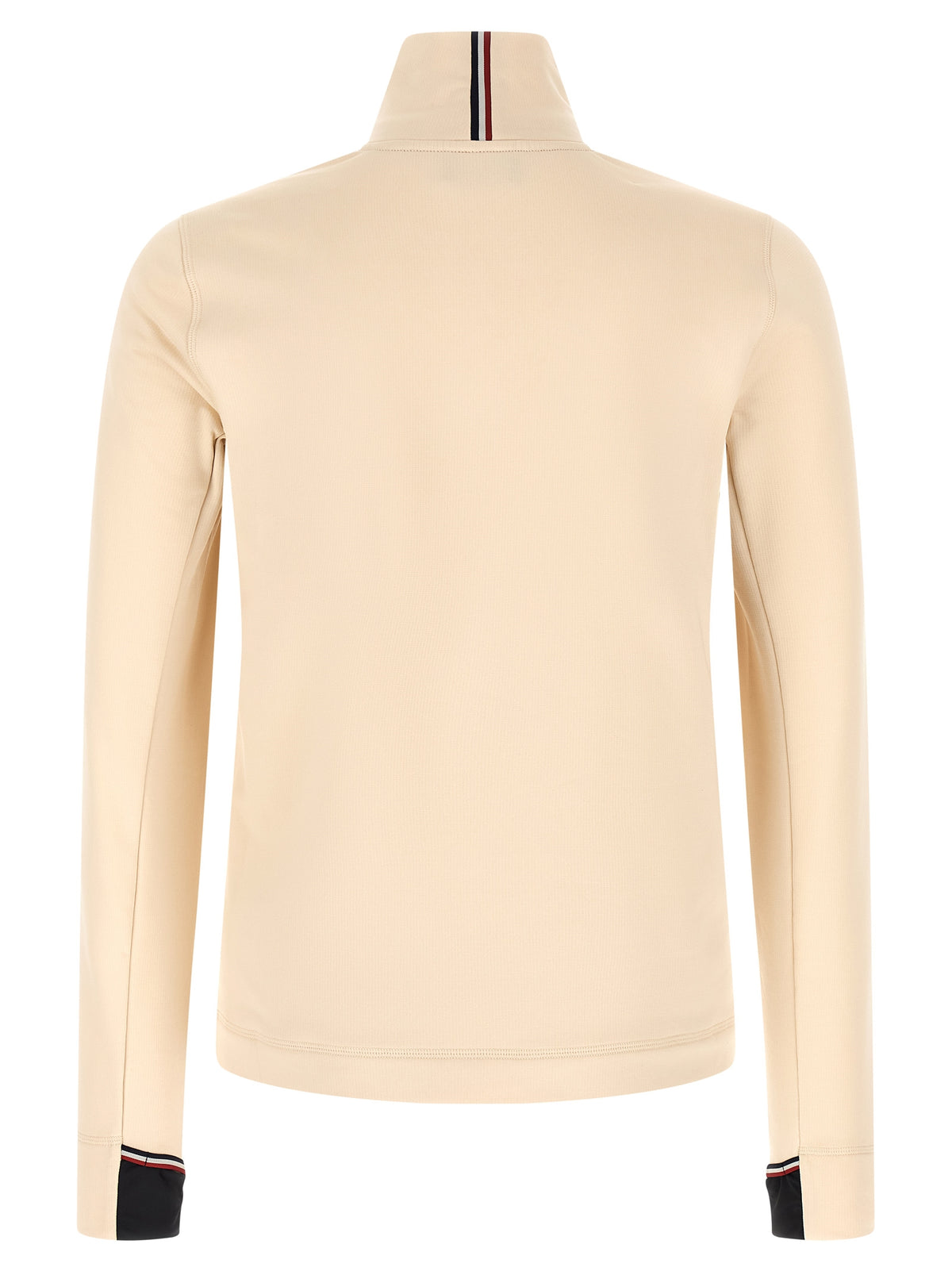 Moncler Grenoble Weiße Strickjacke aus Polyamid