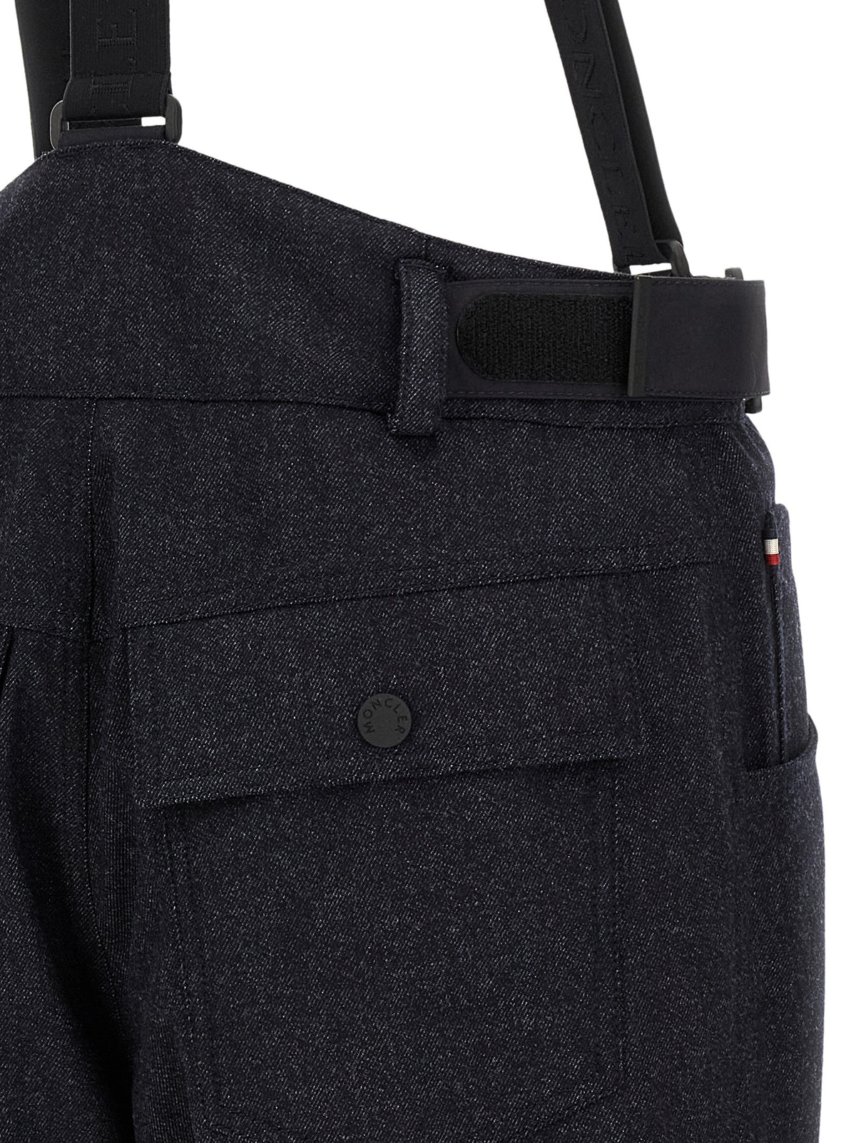 Moncler Grenoble Blauer Polyamid-Sportswear-Artikel