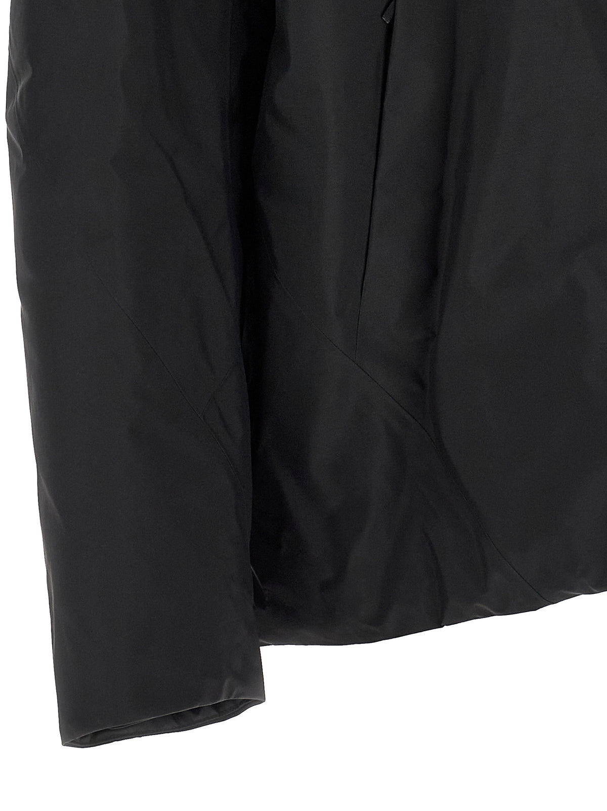 Arc'teryx Veilance Schwarze Nylon-Shell-Jacke