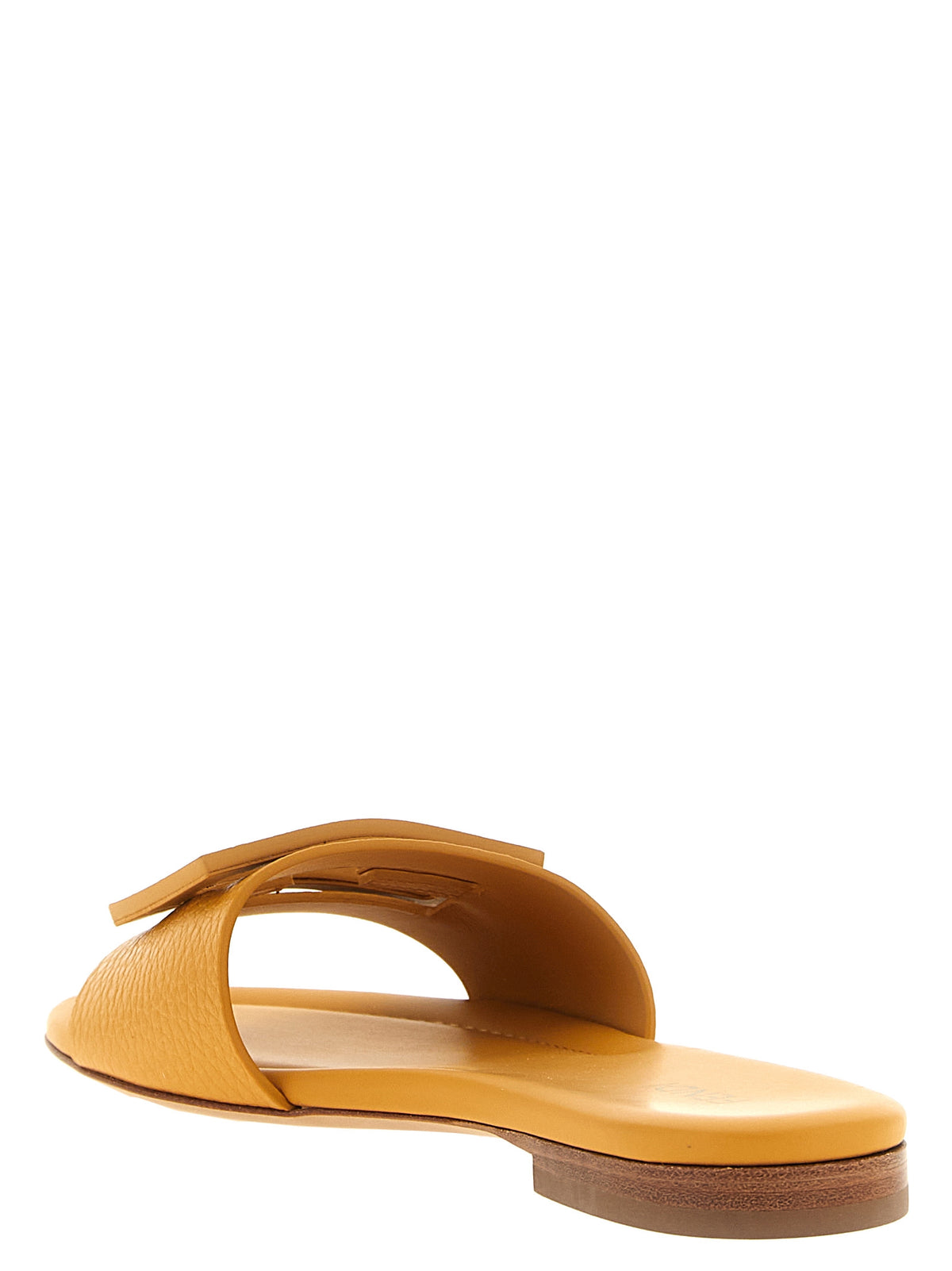 Fendi Multicolor Kalbsleder-Slipper