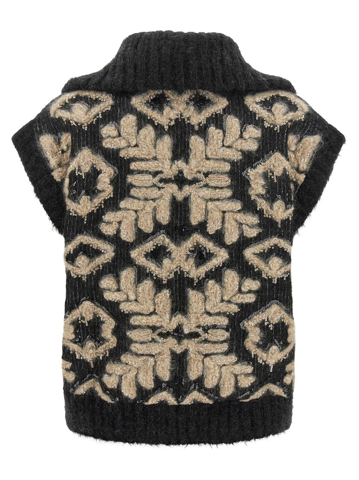 Brunello Cucinelli Grauer Wollcardigan