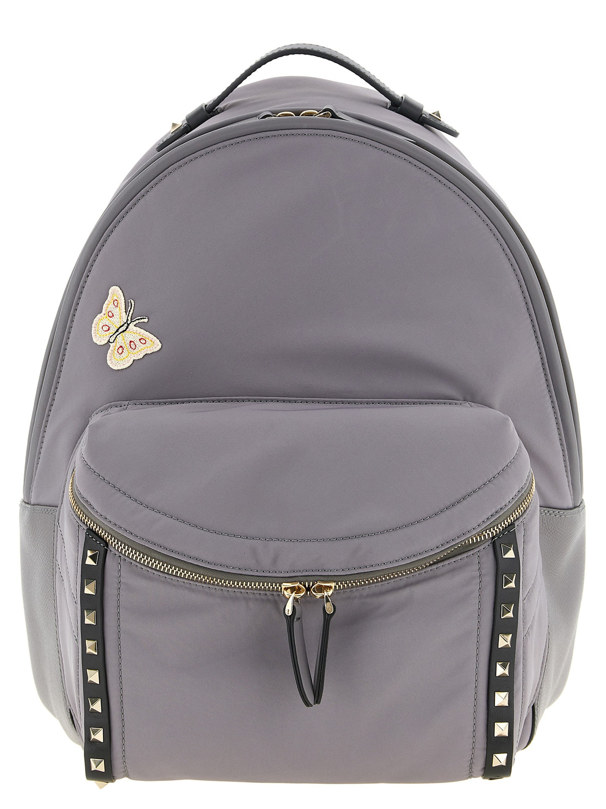 Valentino Garavani Grauer Rucksack aus Polyester