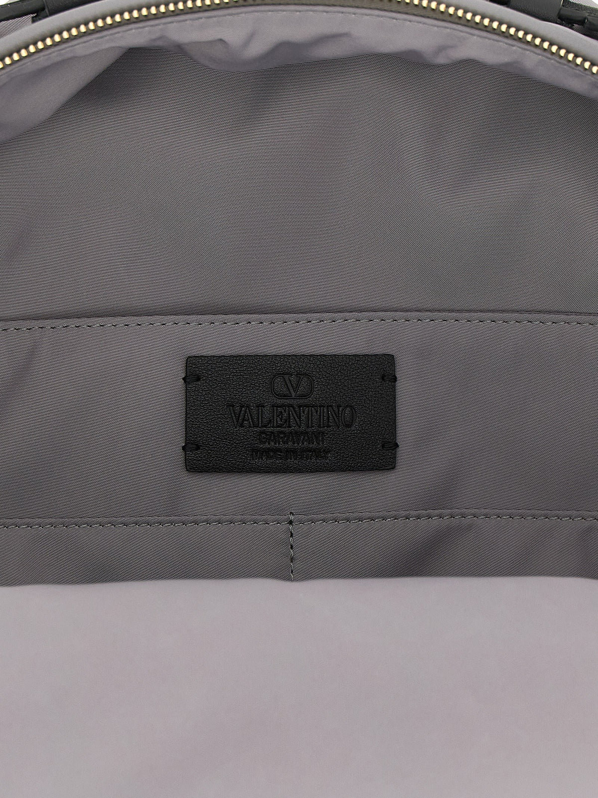 Valentino Garavani Grauer Rucksack aus Polyester