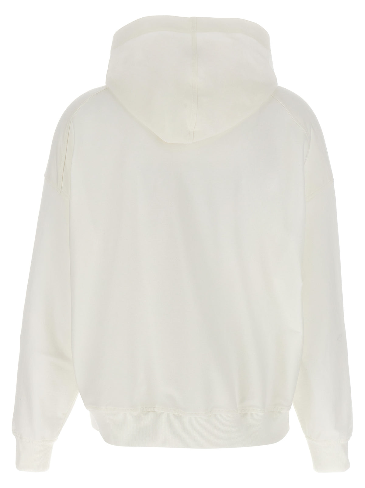 Brunello Cucinelli Weiße Baumwoll-Kapuzenpullover