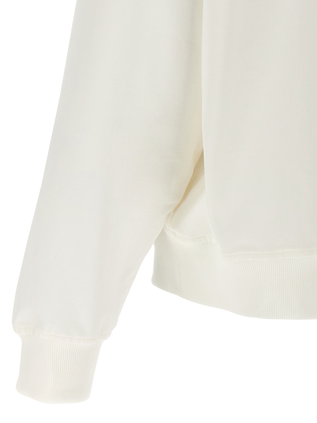 Brunello Cucinelli Weiße Baumwoll-Kapuzenpullover