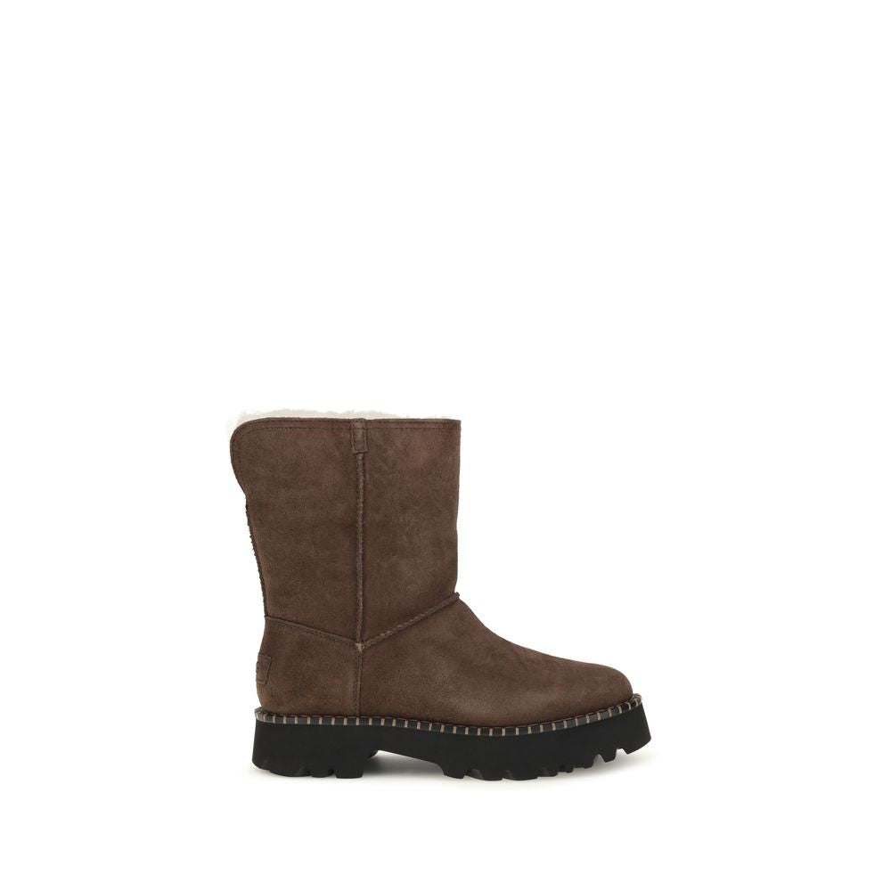 UGG Braune Wildleder-Stiefeletten