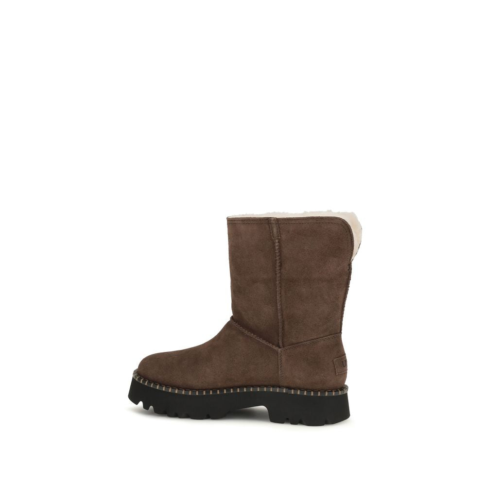UGG Braune Wildleder-Stiefeletten