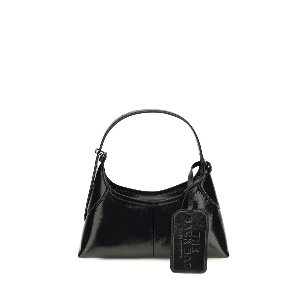 Marc Jacobs Schwarze Bos Taurus Kalbsleder Schultertasche