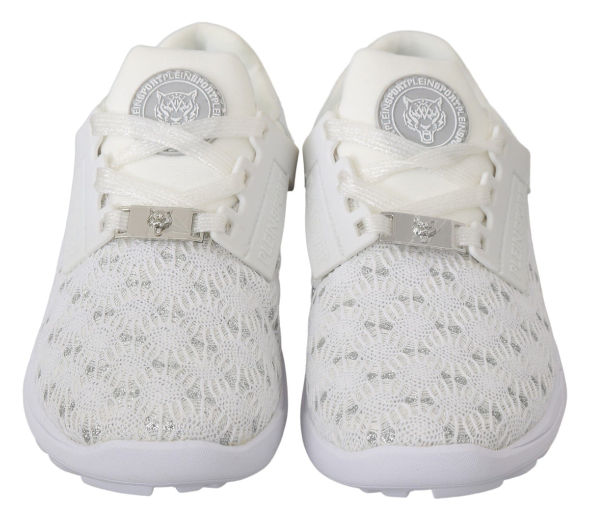 Philipp Plein Weiß Polyester Freizeitschuhe Schuhe