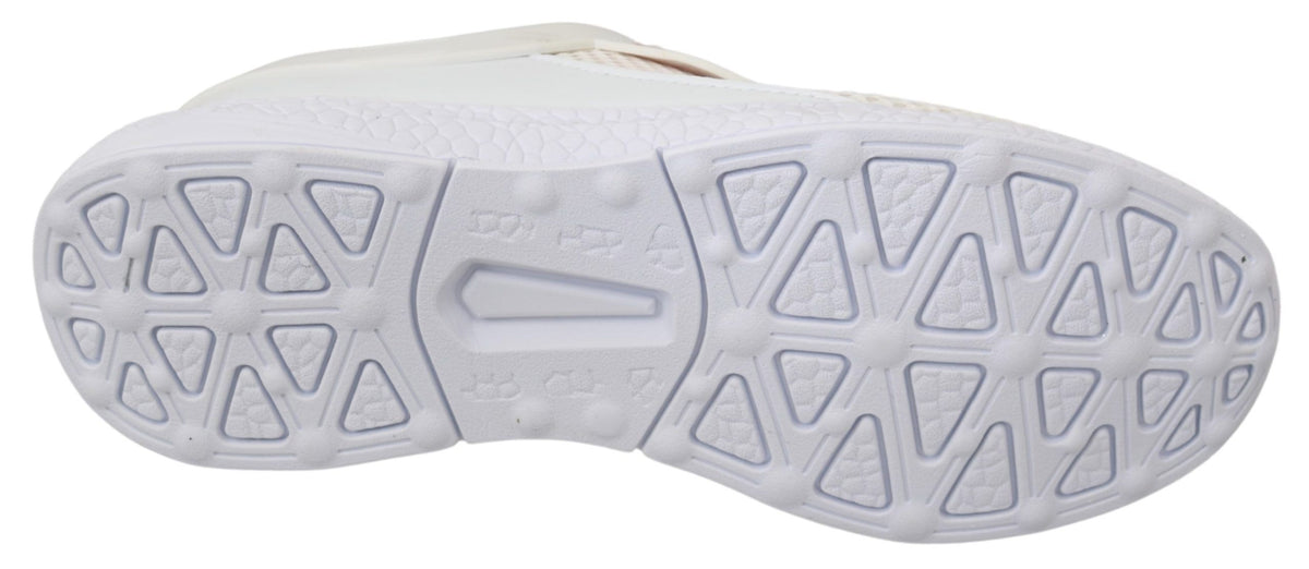 Philipp Plein Weiß Rosa Polyester Becky Turnschuhe Schuhe
