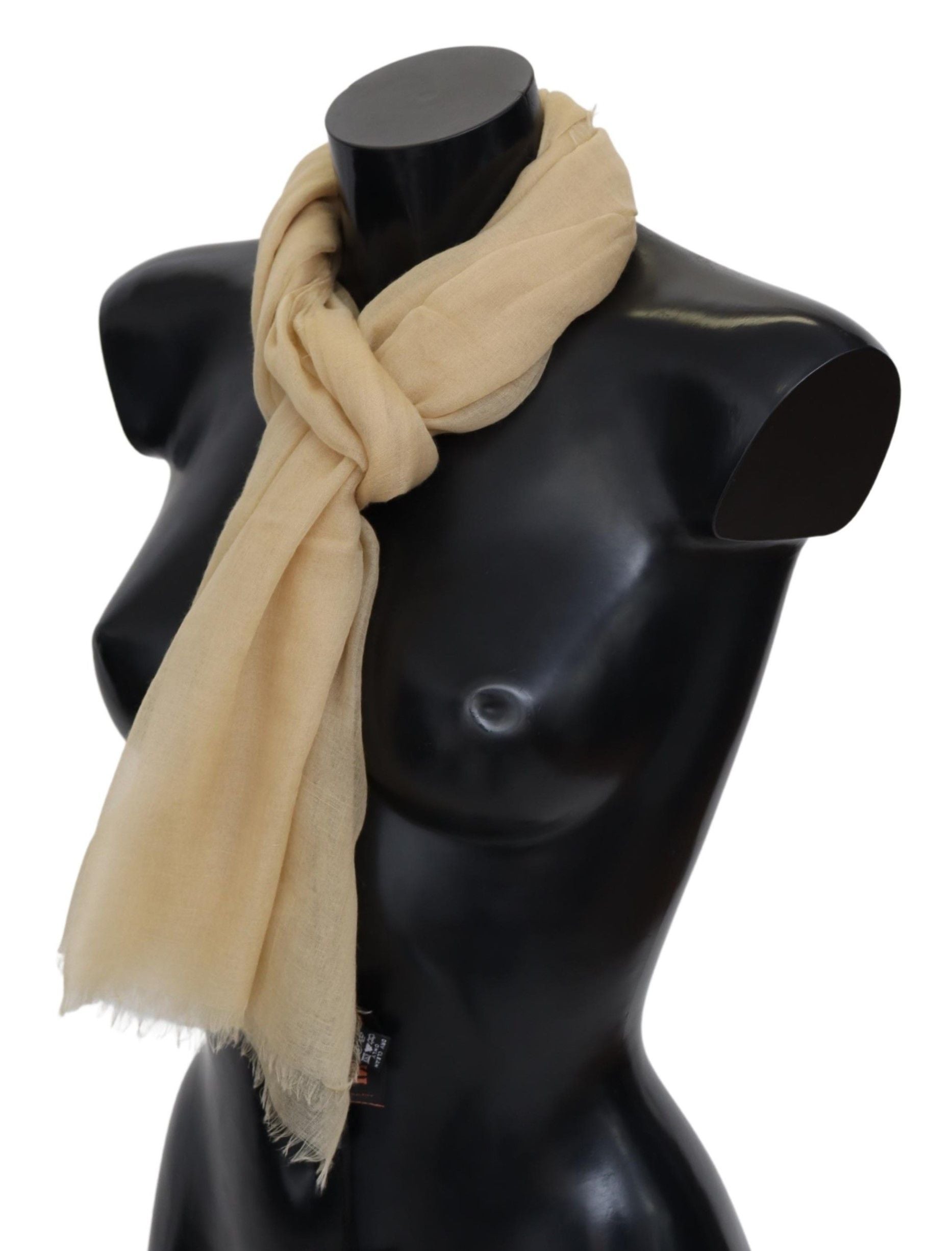 Missoni Beige Kaschmir Unisex-Halstuch