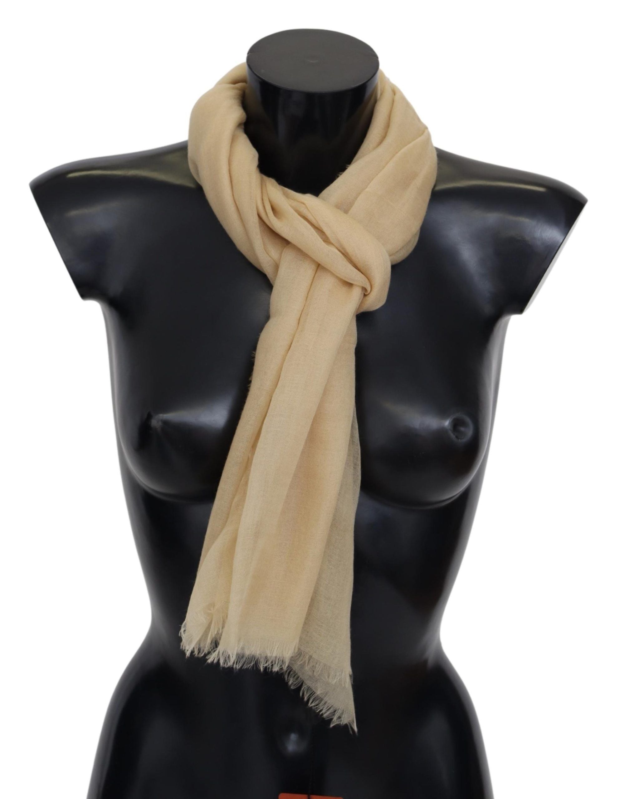 Missoni Beige Kaschmir Unisex-Halstuch