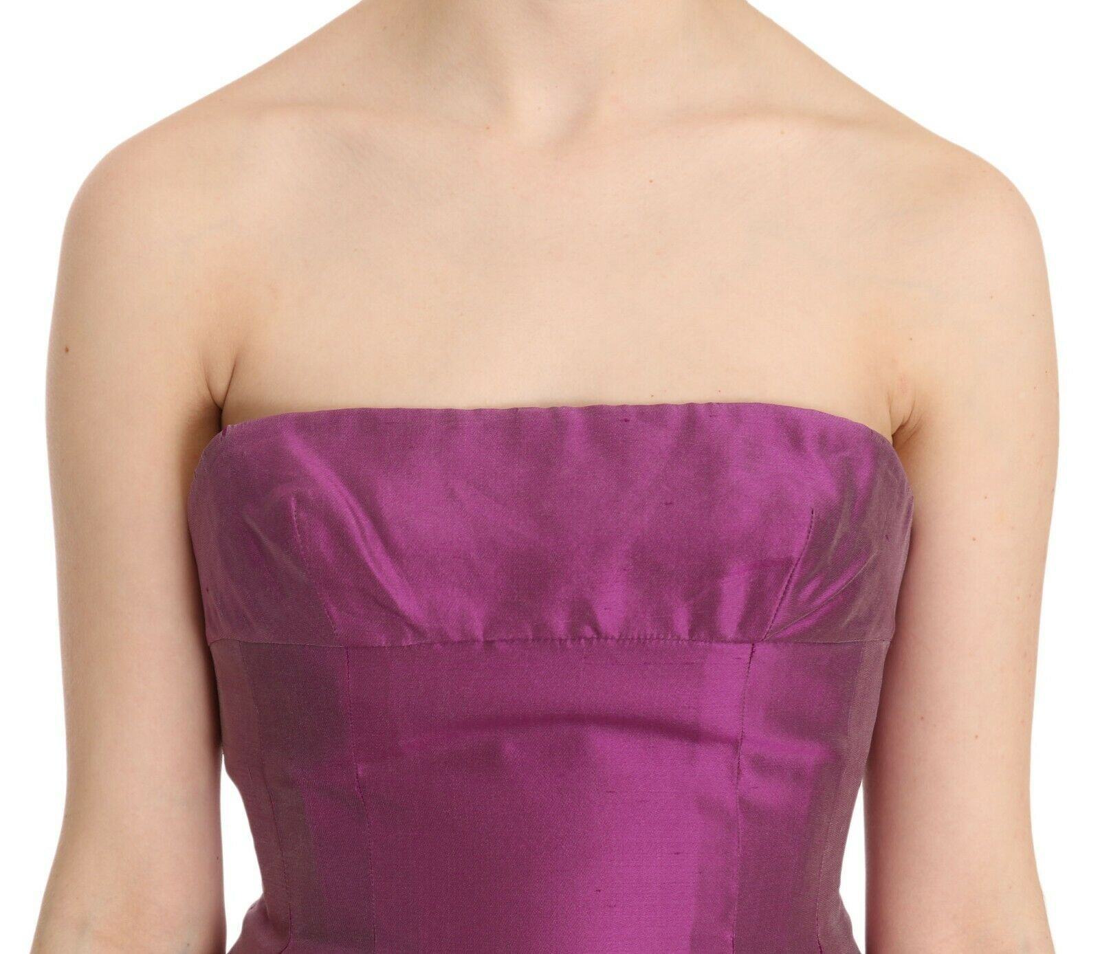 Ermanno Scervino Rosa rückenfreies Midikleid mit Halter
