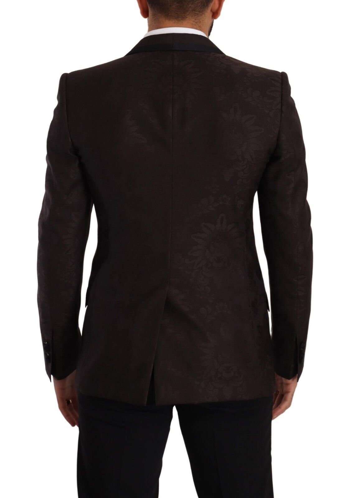 Dolce & Gabbana Lila Jacquard-Einreiher SICILIA Blazer