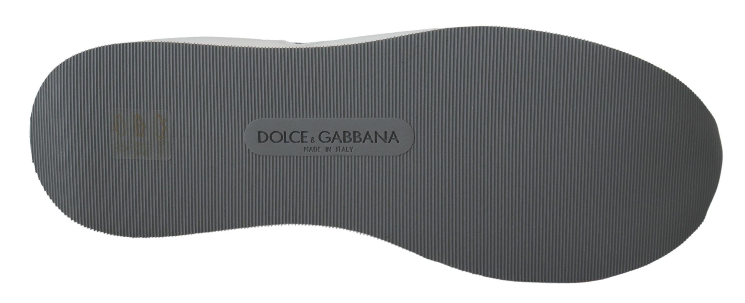 Dolce & Gabbana Multicolor Leder Sport Low Top Turnschuhe