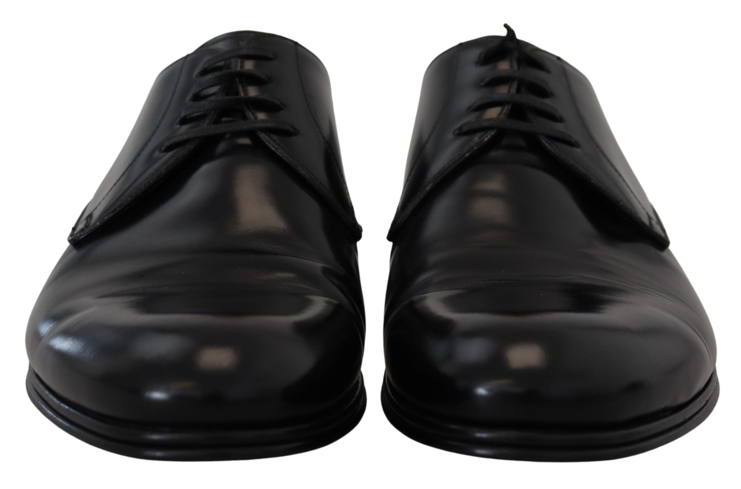 Dolce & Gabbana Schwarze Lederschuhe für formelle Anlässe