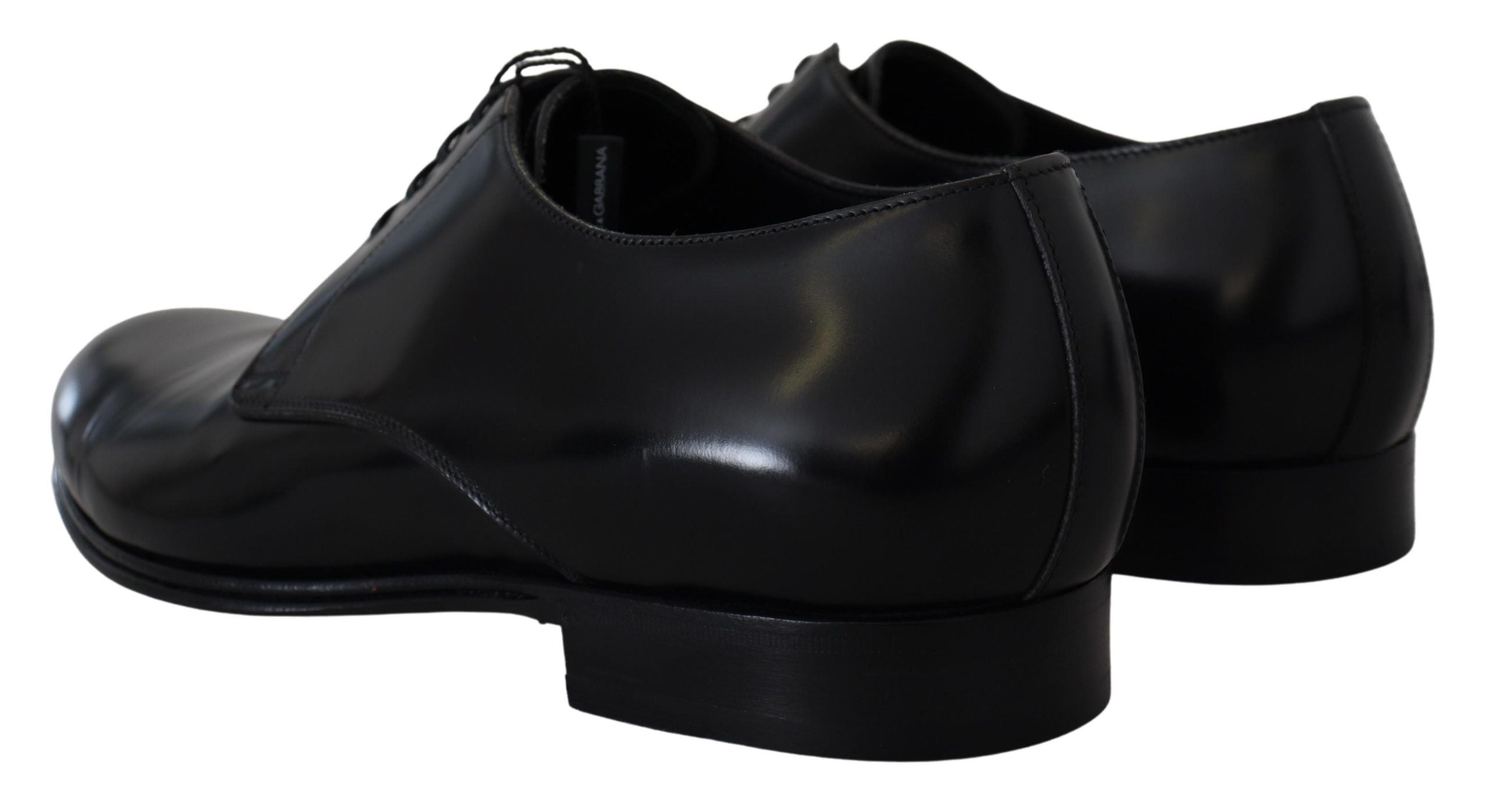Dolce & Gabbana Schwarze Lederschuhe für formelle Anlässe