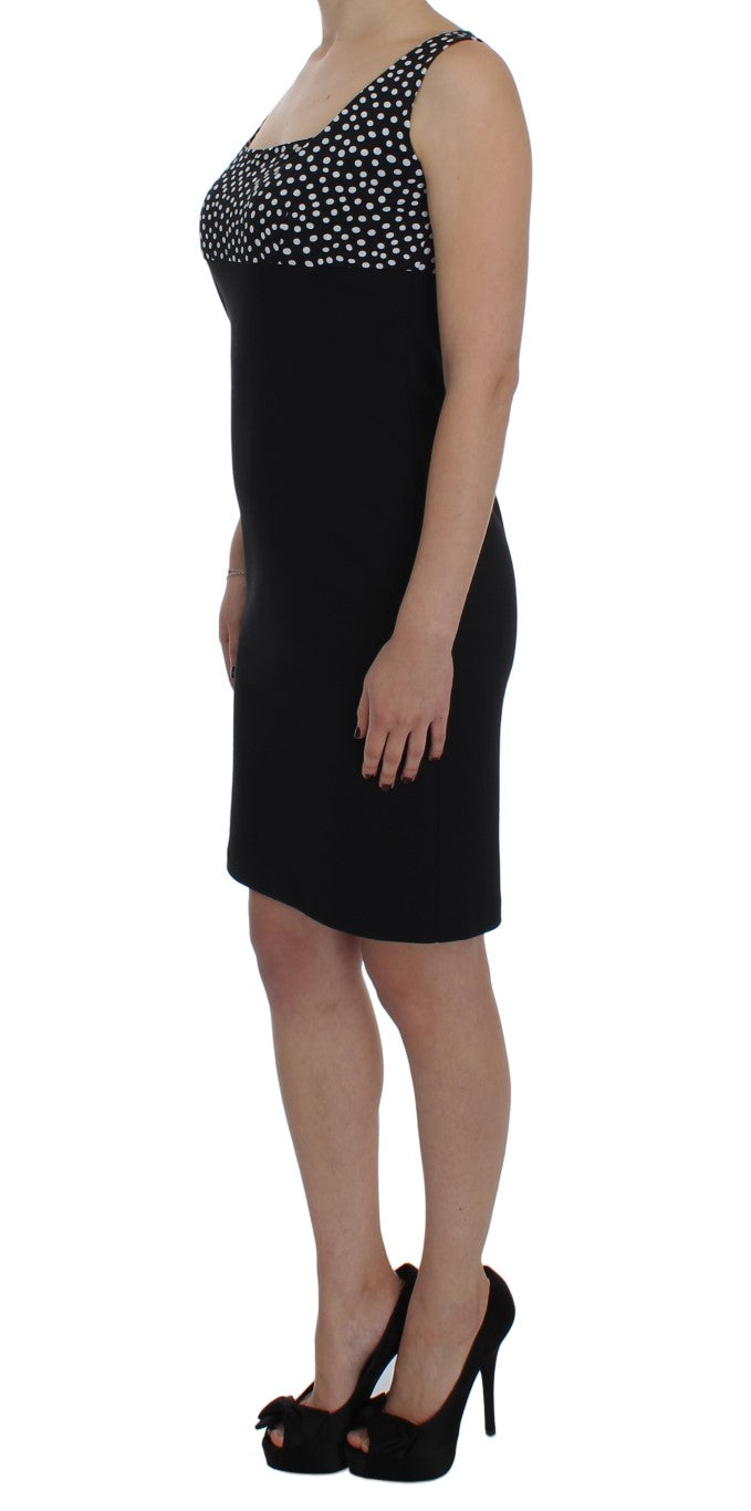 BENCIVENGA Schwarzes Stretch-Etuikleid &amp