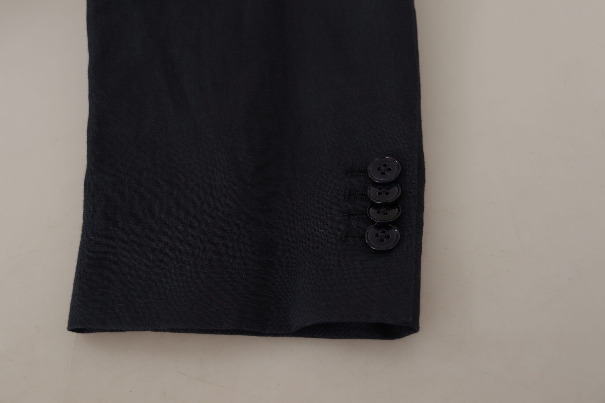 Dolce & Gabbana Dunkelblau ALTA SARTORIA Jacke Mantel Blazer