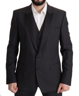 Dolce & Gabbana Dunkelblauer einreihiger MARTINI Blazer
