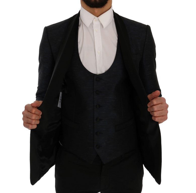 Dolce & Gabbana Blauer MARTINI Slim 2 Piece Blazer