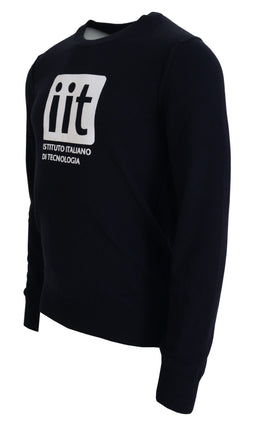 Dolce & Gabbana Blauer Kaschmir iit Print Pullover