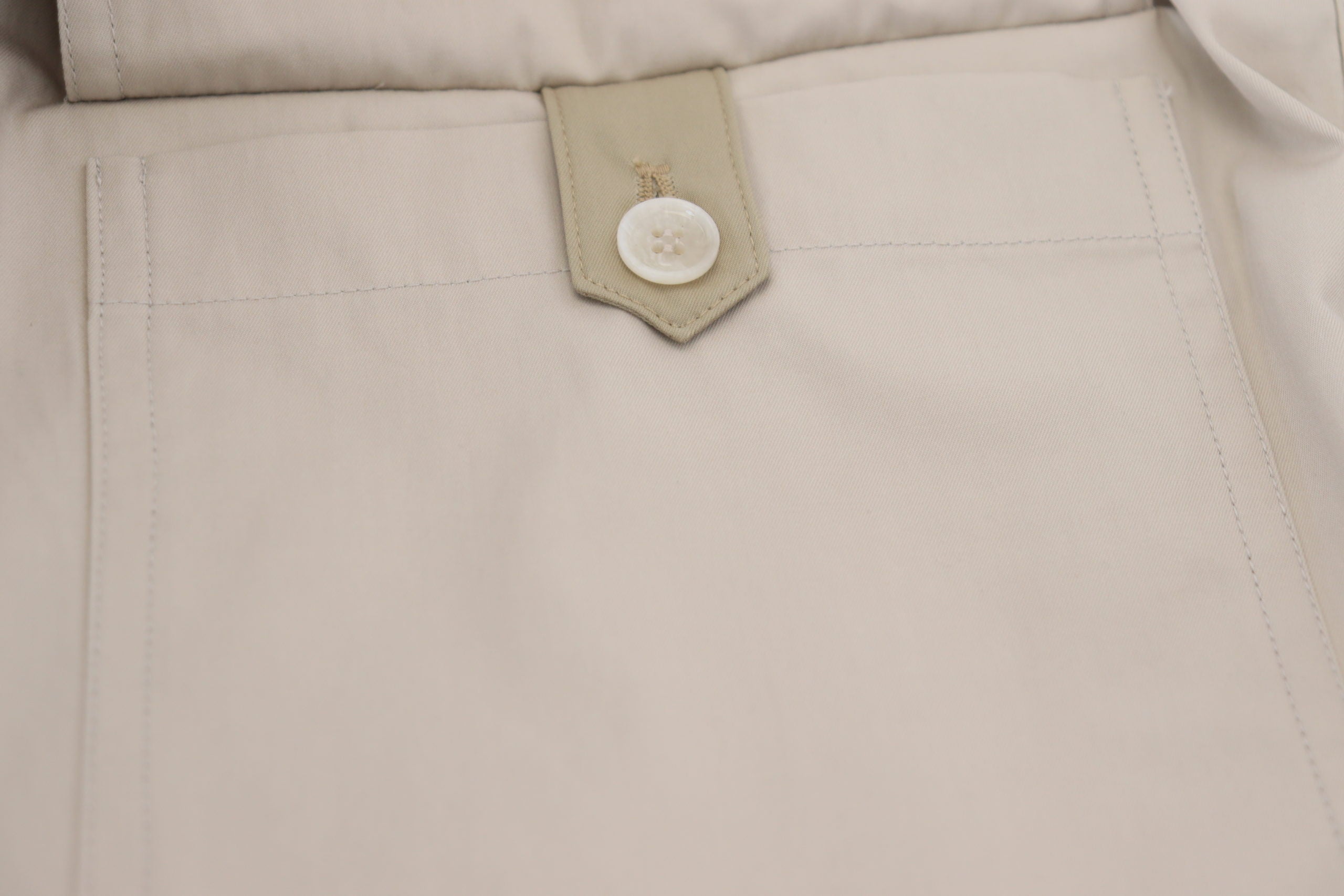 Dolce & Gabbana Beige Baumwolle Damen Cargo Hose