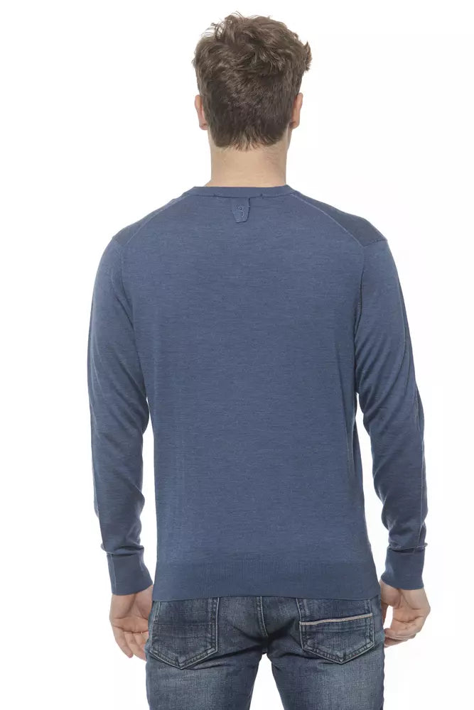 Billionaire Italian Couture Blauer Kaschmirpullover
