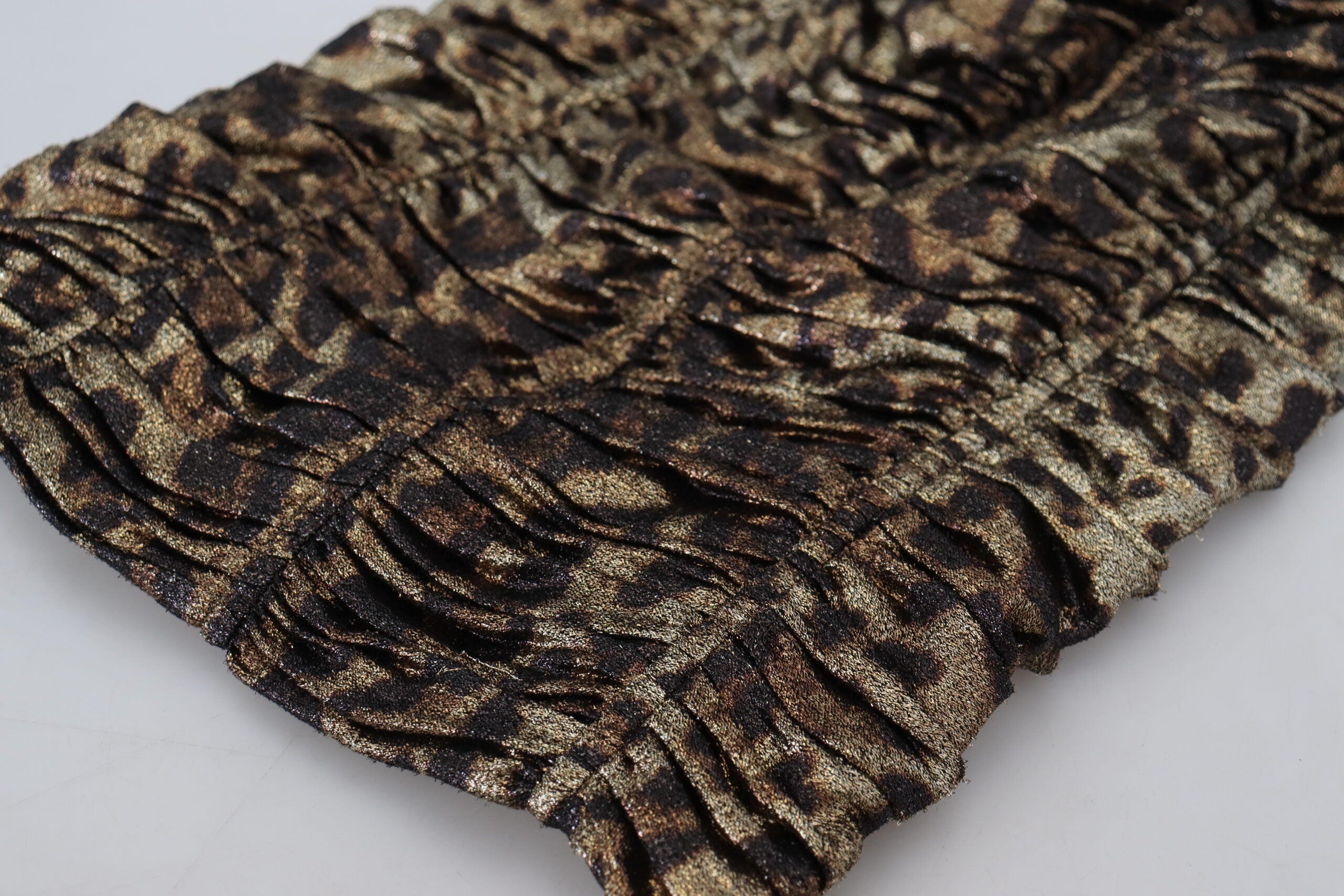 Dolce & Gabbana Multicolor Leopard Bodycon Etuikleid Midikleid
