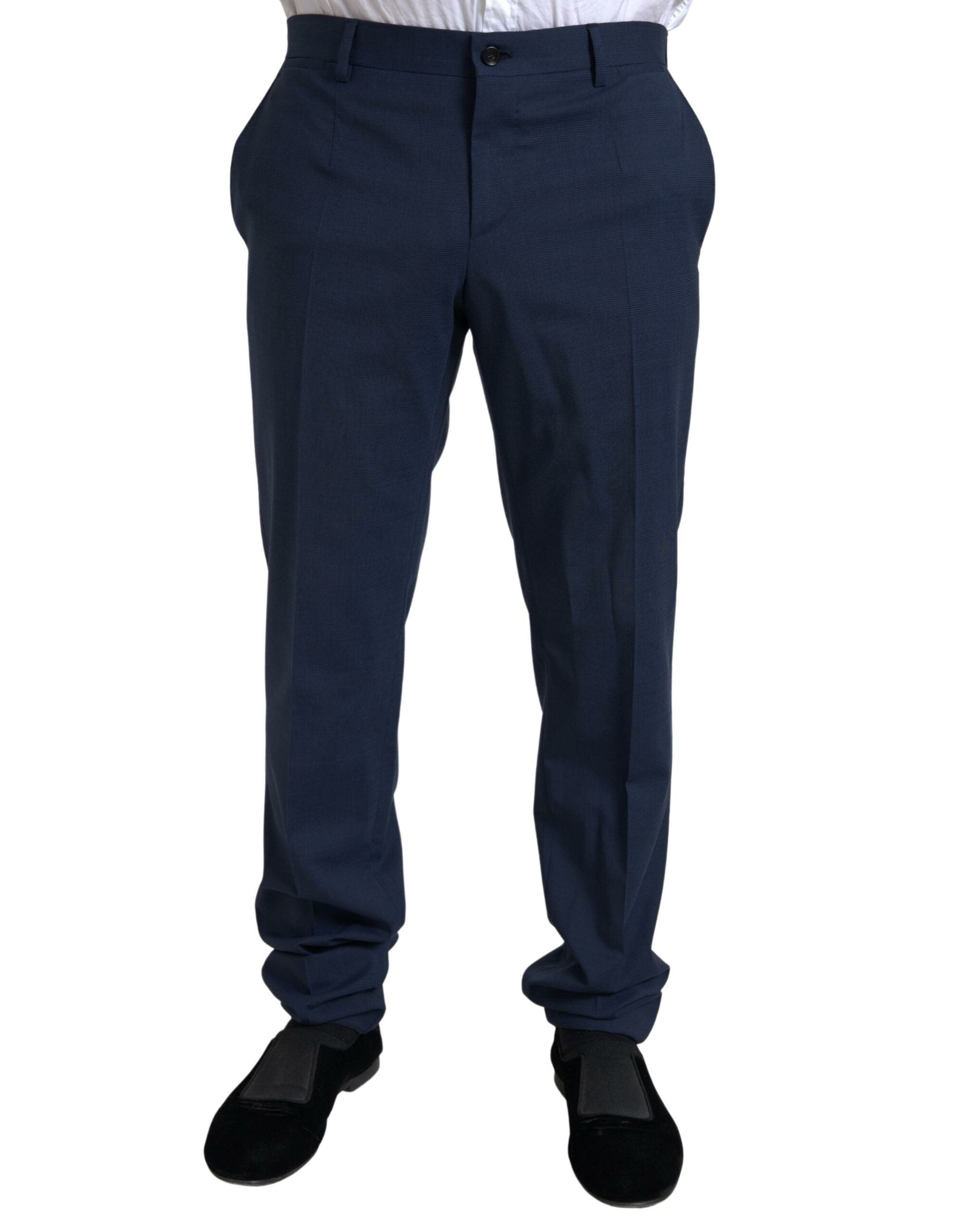 Dolce & Gabbana Blauer 2-teiliger einreihiger SICILIA-Anzug