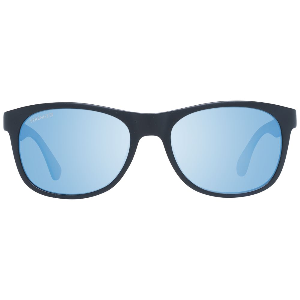 Serengeti Schwarze Sonnenbrille aus Kunststoff