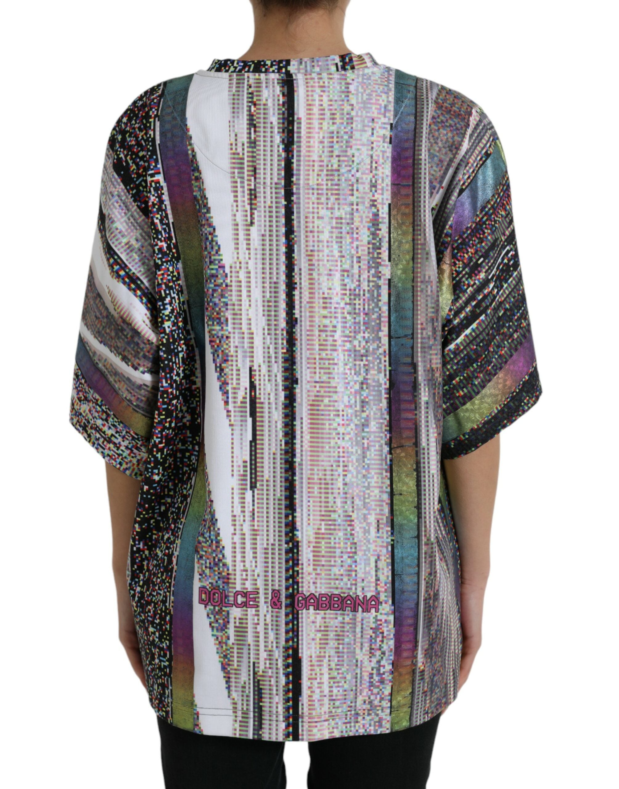 Dolce & Gabbana Multicolor With Love Always Print T-Shirt