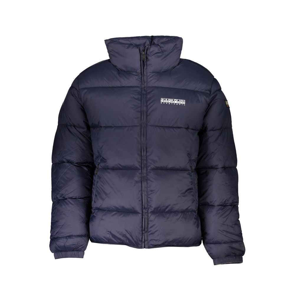 Napapijri Blauer Mantel aus Polyamid