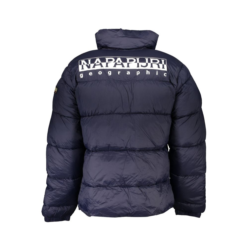 Napapijri Blauer Mantel aus Polyamid