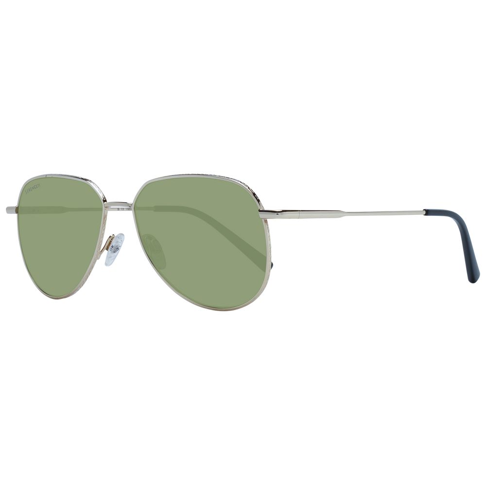 Serengeti Sonnenbrille aus Goldmetall