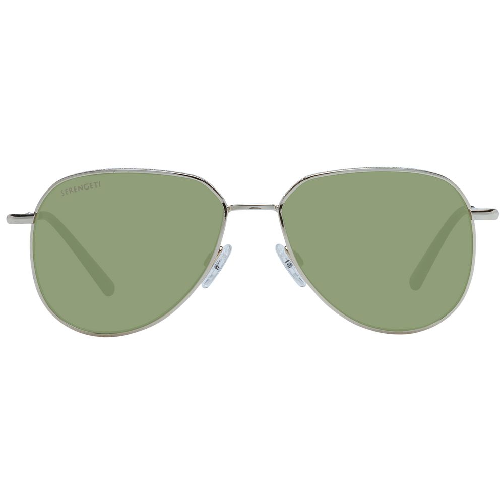 Serengeti Sonnenbrille aus Goldmetall