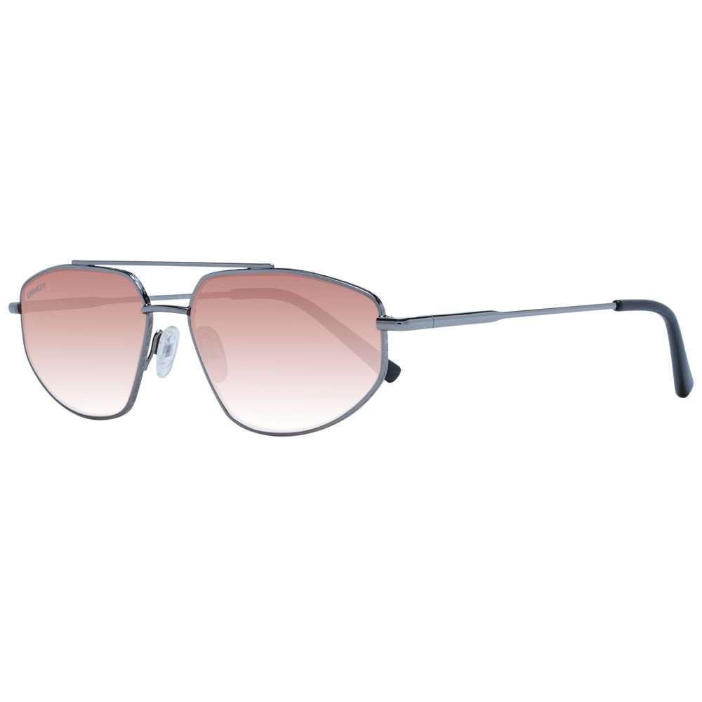 Serengeti Graue Sonnenbrille aus Metall