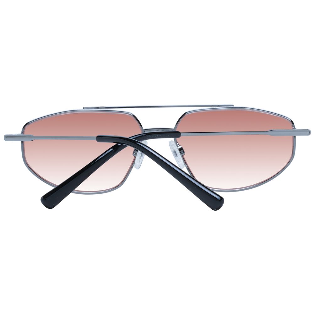 Serengeti Graue Sonnenbrille aus Metall