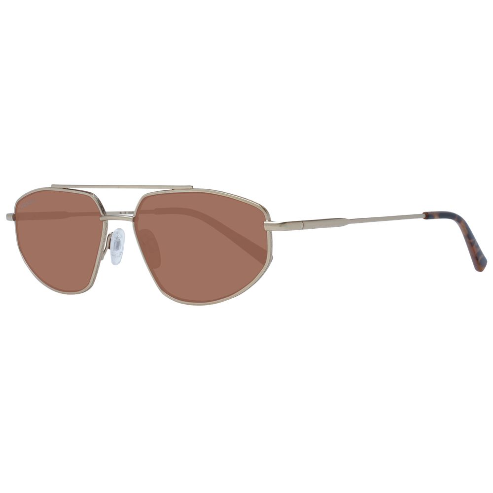 Serengeti Sonnenbrille aus Goldmetall