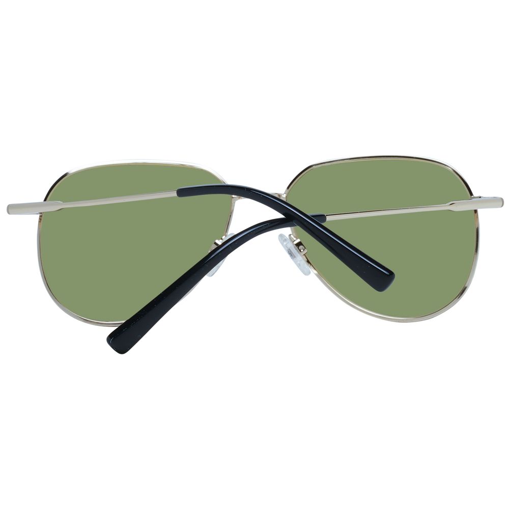 Serengeti Sonnenbrille aus Goldmetall