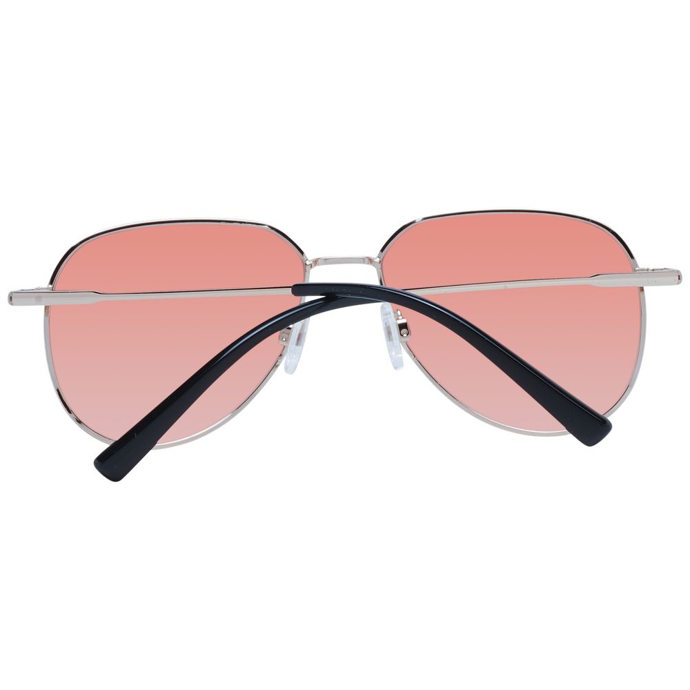 Serengeti Sonnenbrille aus Roségold-Metall