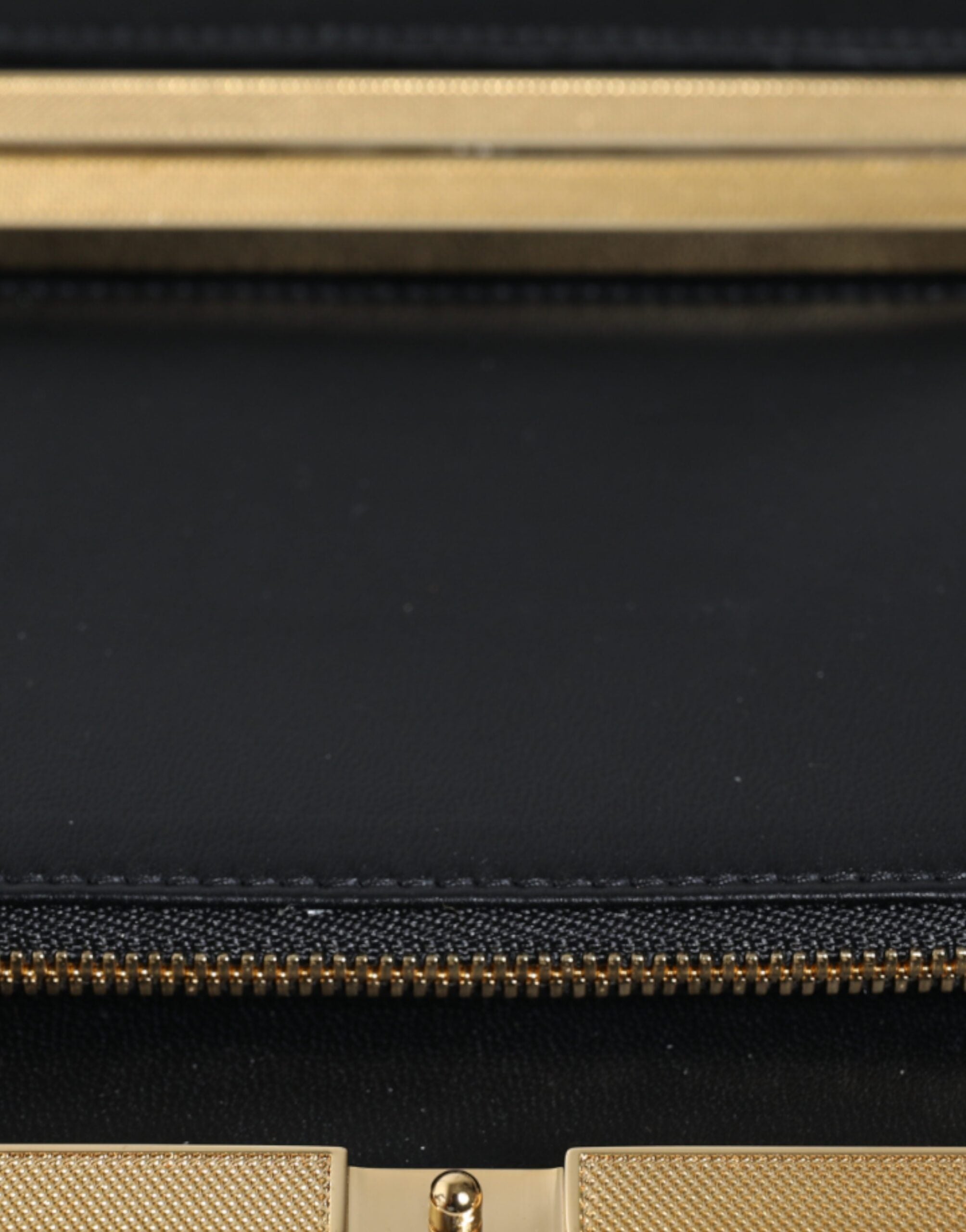 Dolce & Gabbana Multicolor Floral Gold Frame Clutch Abend Handtasche
