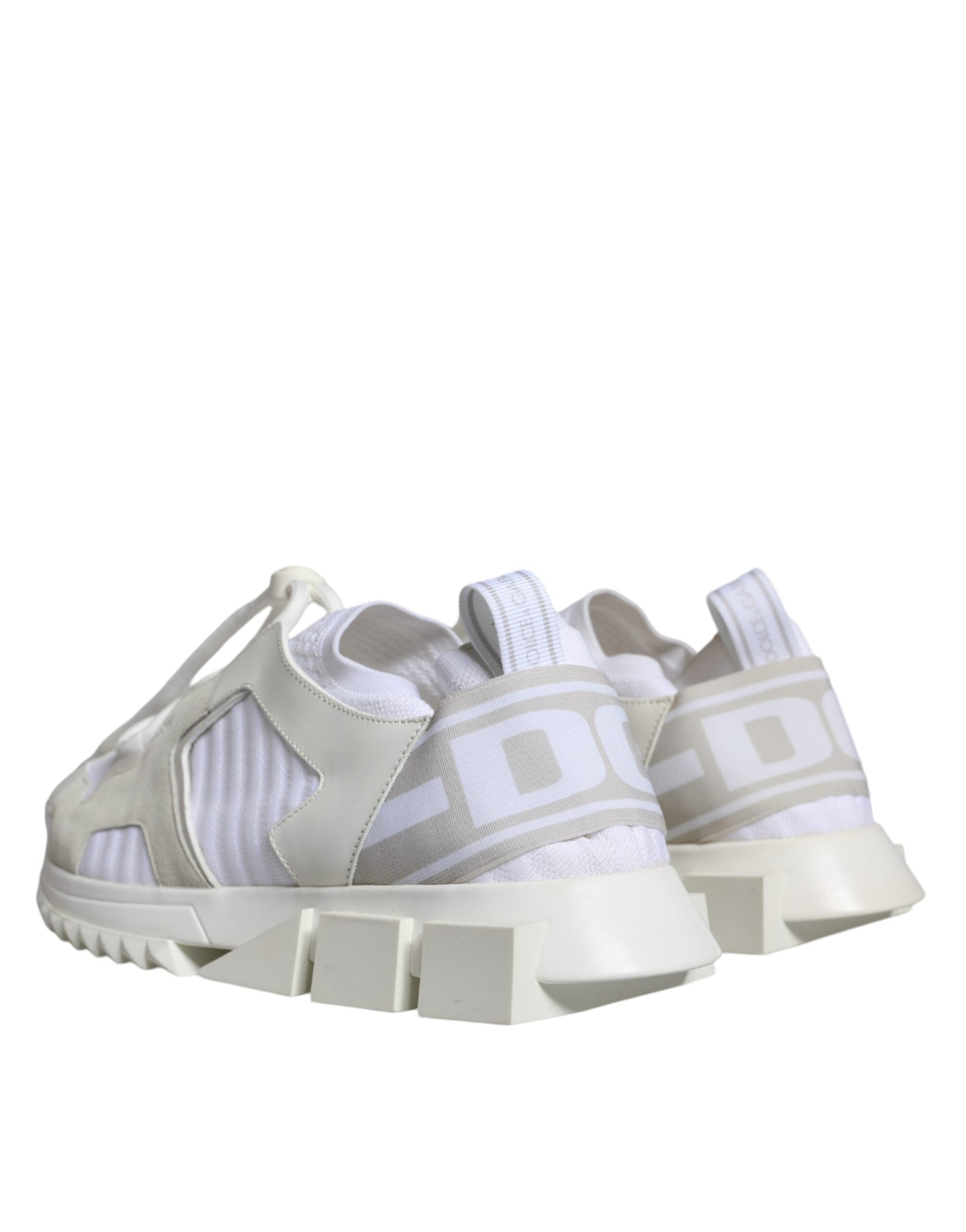 Dolce & Gabbana Weiß Mesh Sorrento Trekking Turnschuhe Schuhe