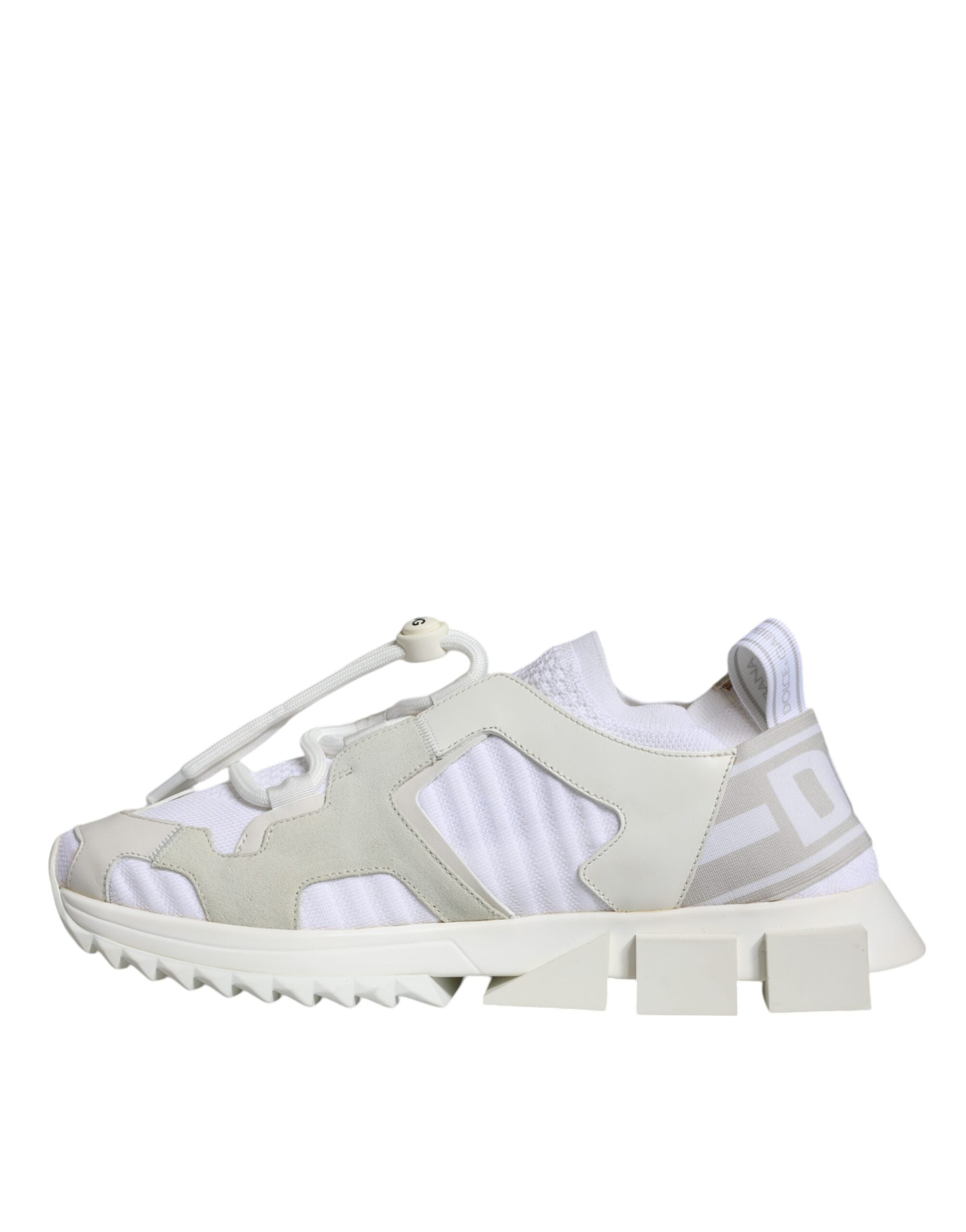 Dolce & Gabbana Weiß Mesh Sorrento Trekking Turnschuhe Schuhe