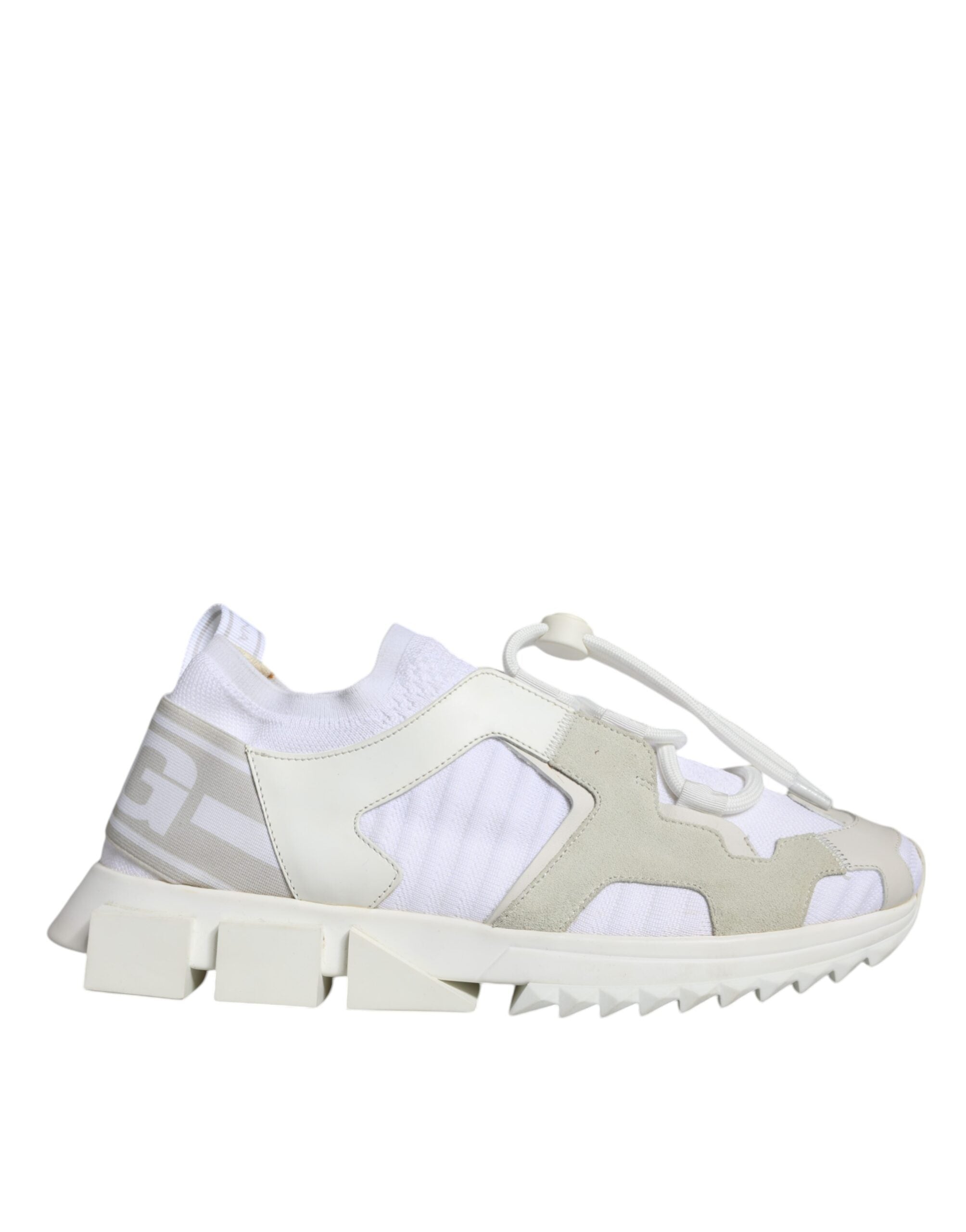 Dolce & Gabbana Weiß Mesh Sorrento Trekking Turnschuhe Schuhe