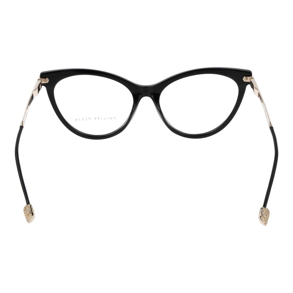 Philipp Plein Brille mit schwarzen Cellulose-Acetat-Gestellen