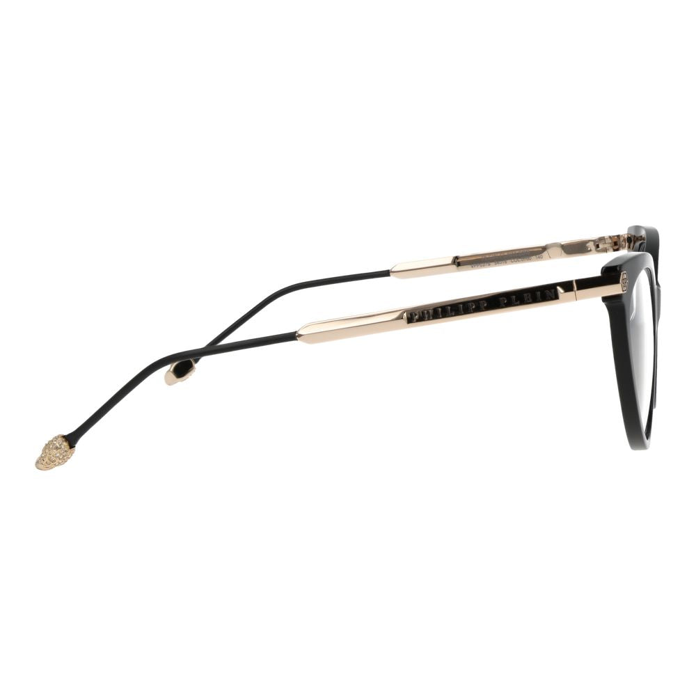 Philipp Plein Brille mit schwarzen Cellulose-Acetat-Gestellen
