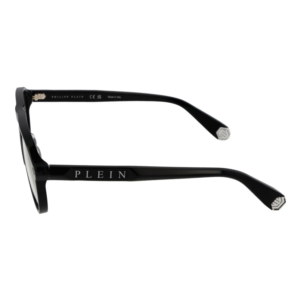Philipp Plein Brille mit schwarzen Cellulose-Acetat-Gestellen