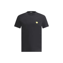 Versace Schwarzes Baumwoll-T-Shirt